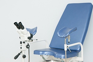 Gynecology chair in office