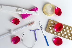 Various means of contraception