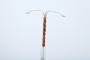 iud being held up before a IUD Insertion