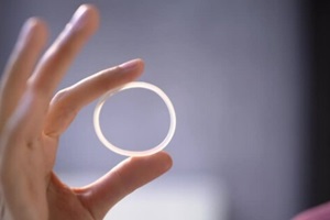 North Carolina woman hand holding vaginal ring