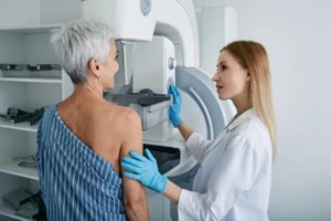 aged women going for mammogram screening in Raleigh, NC