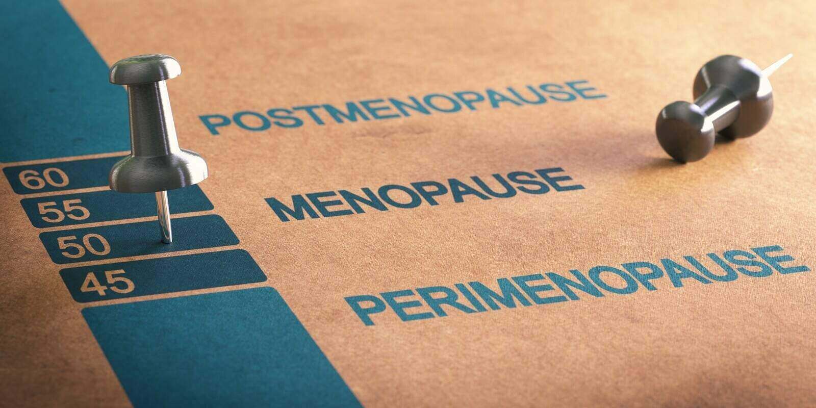 average menopause age timeline