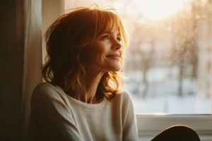 navigating perimenopause during quiet moments at home