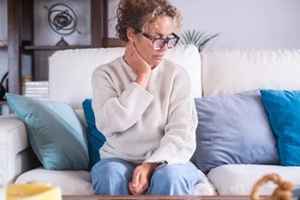 Raleigh, NC woman experiencing menopause symptoms