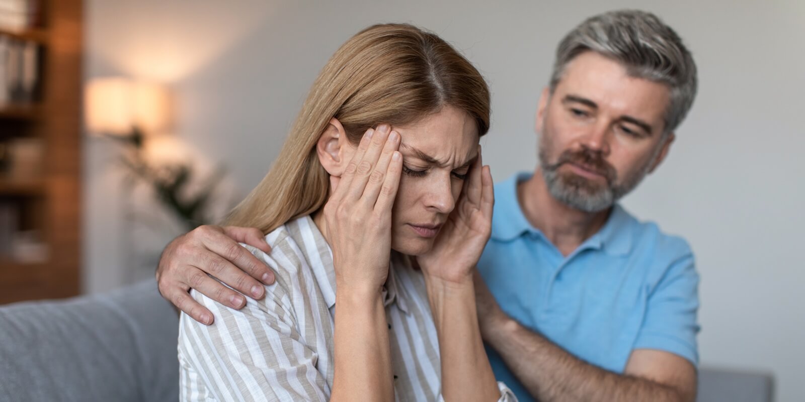 Raleigh, NC woman experiencing headache from menopause