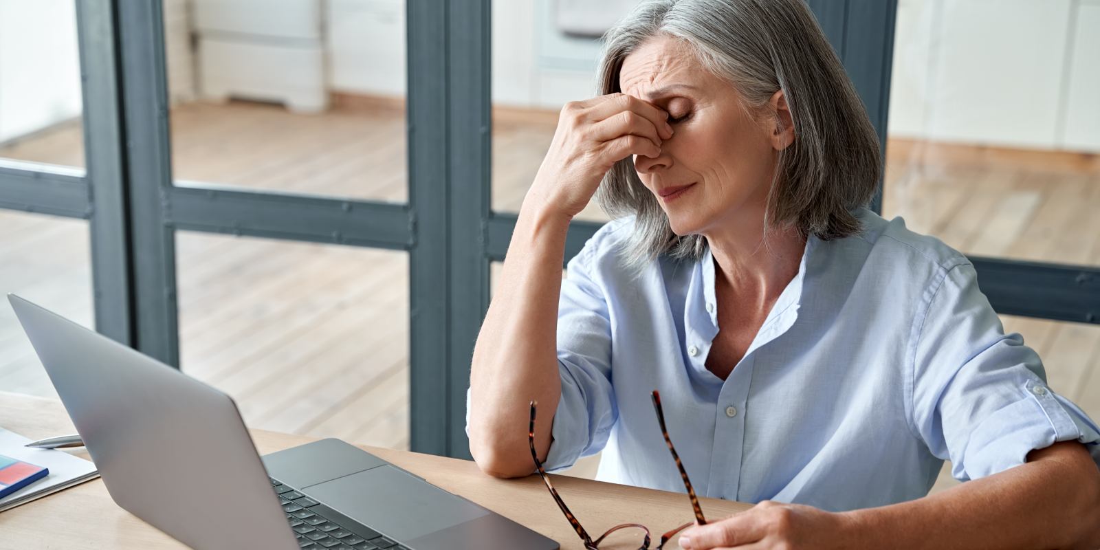 NC woman with menopause