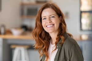 aged women smiling at the camera