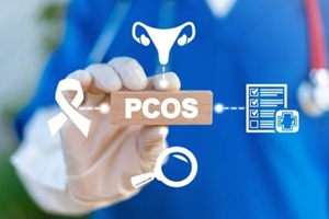 PCOS health care concept
